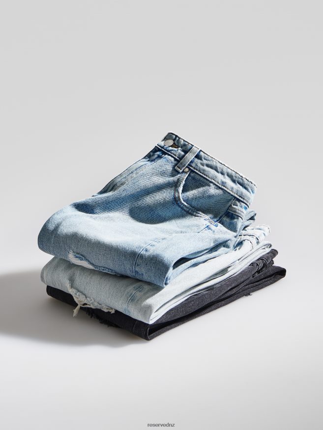 Reserved Women High Waist Mom Fit Jeans P6H08T754 Apparel Blue