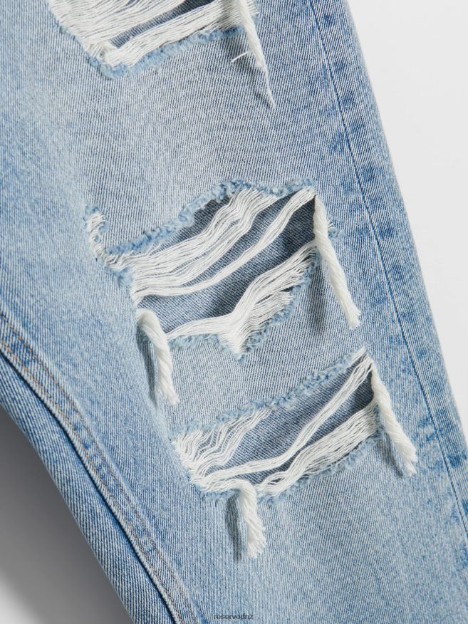 Reserved Women High Waist Mom Fit Jeans P6H08T755 Apparel Blue