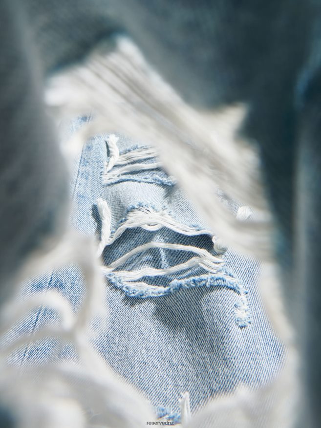 Reserved Women High Waist Mom Fit Jeans P6H08T755 Apparel Blue