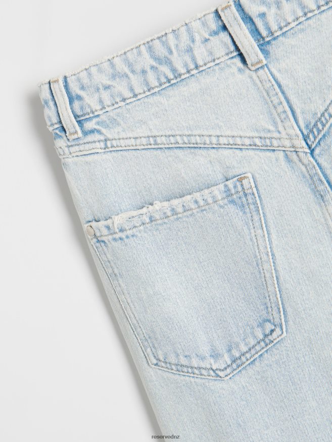 Reserved Women High Waist Mom Fit Jeans P6H08T756 Apparel Blue