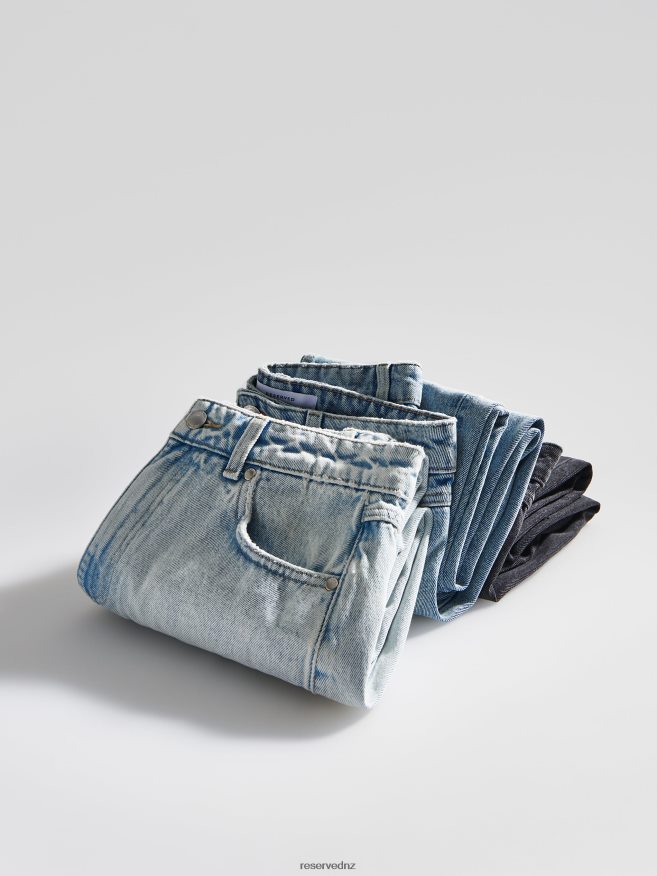 Reserved Women High Waist Mom Fit Jeans P6H08T756 Apparel Blue