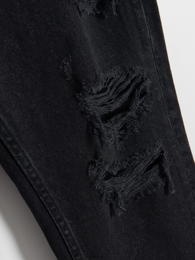 Reserved Women High Waist Mom Fit Jeans P6H08T757 Apparel Black