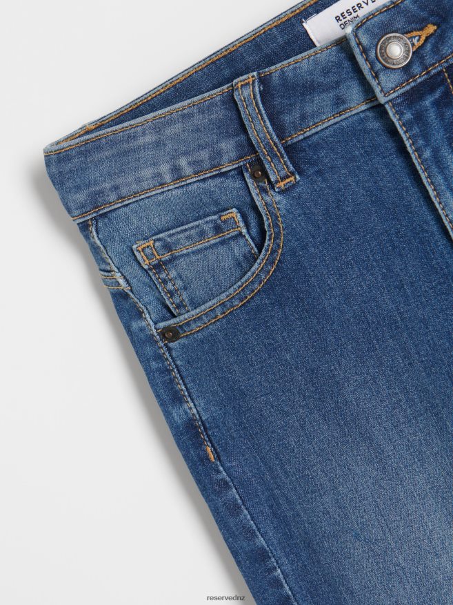 Reserved Women High Waist Slim Jeans P6H08T764 Apparel Blue