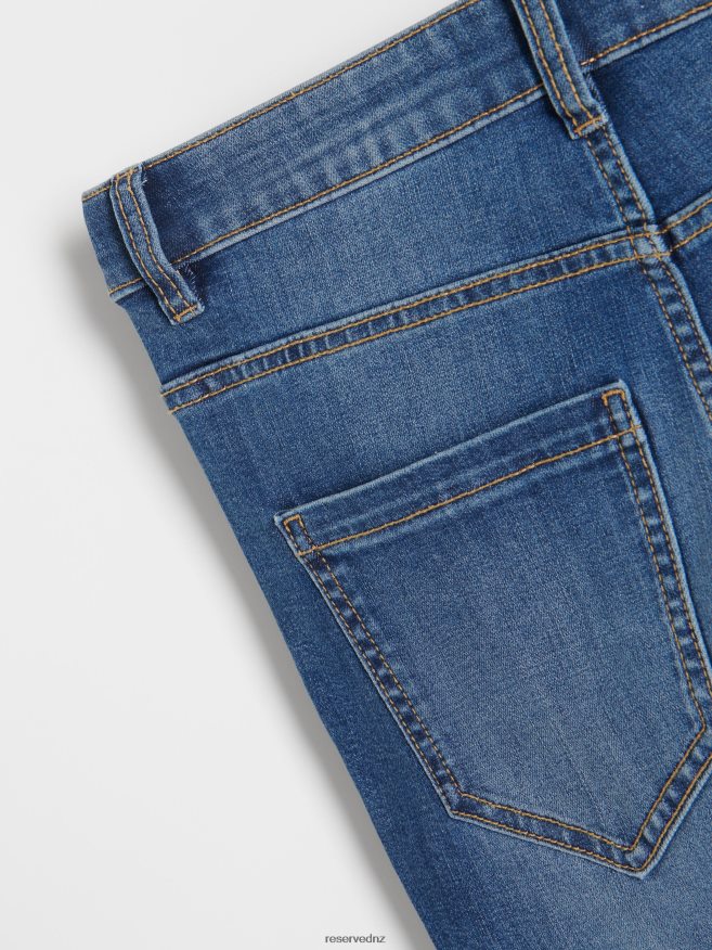 Reserved Women High Waist Slim Jeans P6H08T764 Apparel Blue