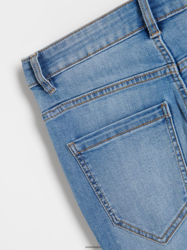 Reserved Women High Waist Slim Jeans P6H08T768 Apparel Blue