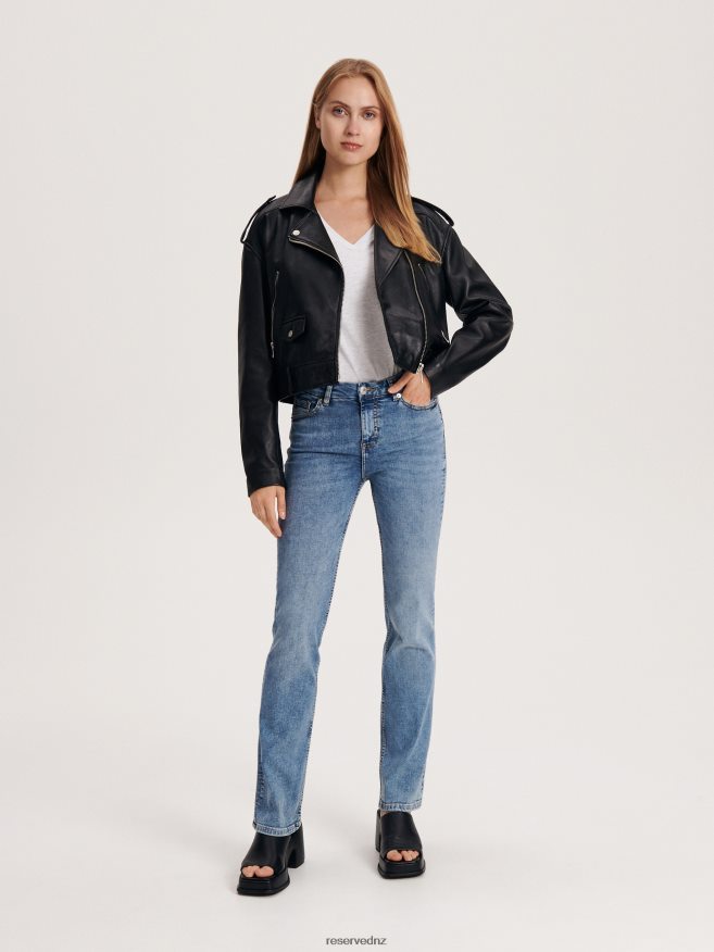 Reserved Women Jeans Trousers P6H08T808 Apparel Blue