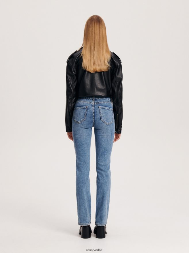 Reserved Women Jeans Trousers P6H08T808 Apparel Blue