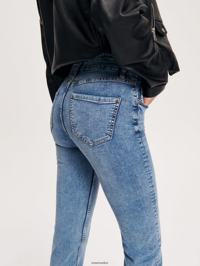 Reserved Women Jeans Trousers P6H08T808 Apparel Blue
