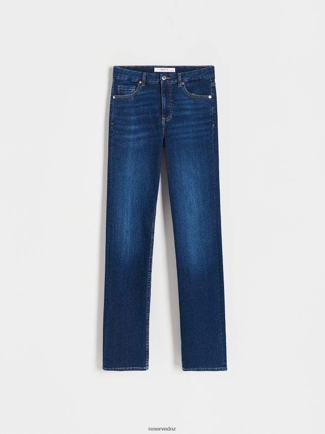 Reserved Women Jeans Trousers P6H08T809 Apparel Navy
