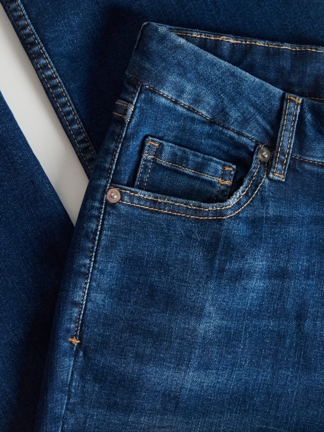 Reserved Women Jeans Trousers P6H08T809 Apparel Navy