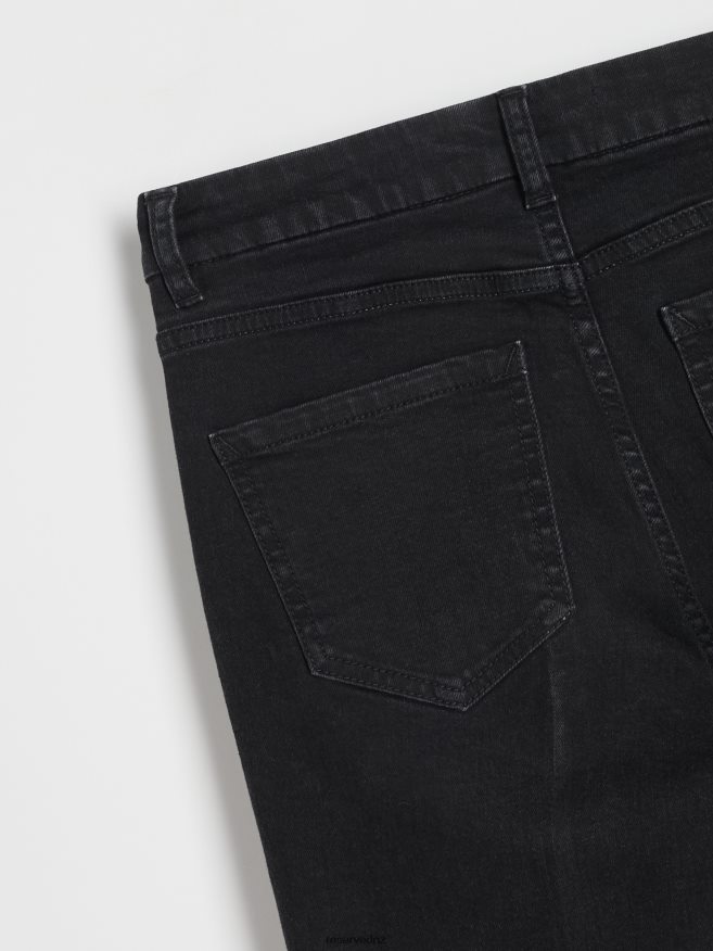 Reserved Women Jeans Trousers P6H08T810 Apparel Black