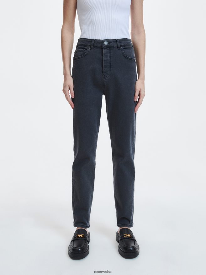 Reserved Women Mom Fit Jeans P6H08T793 Apparel Grey