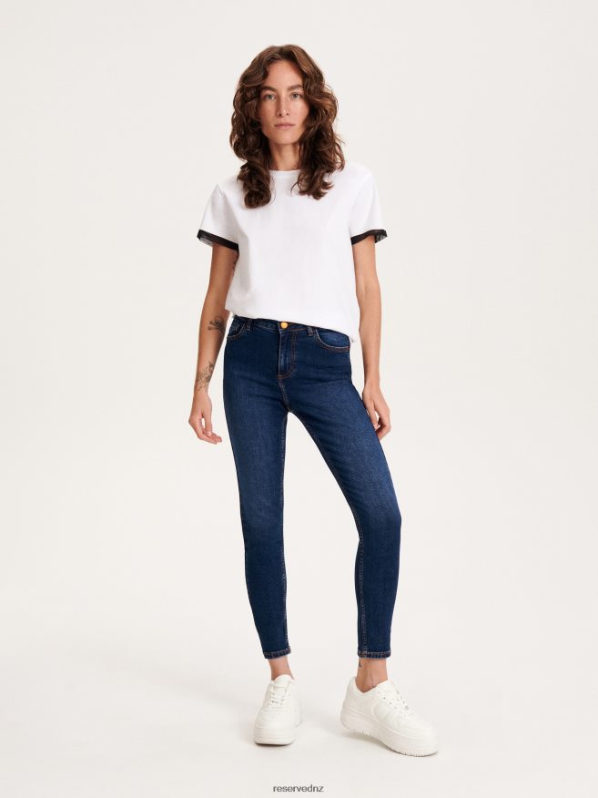 Reserved Women Push Up Jeans P6H08T542 Apparel Navy