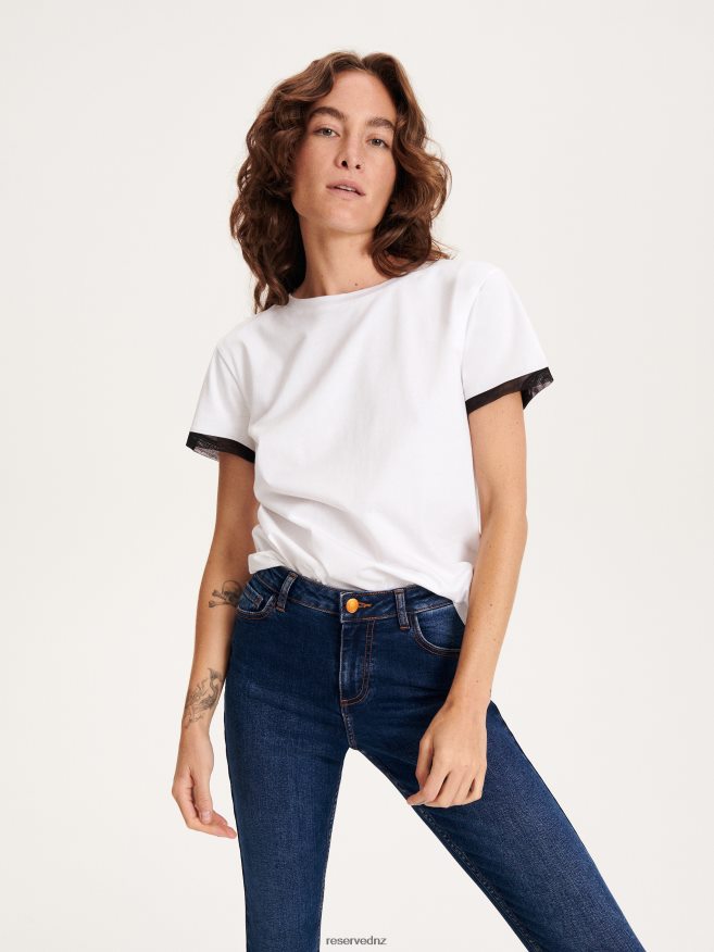 Reserved Women Push Up Jeans P6H08T542 Apparel Navy