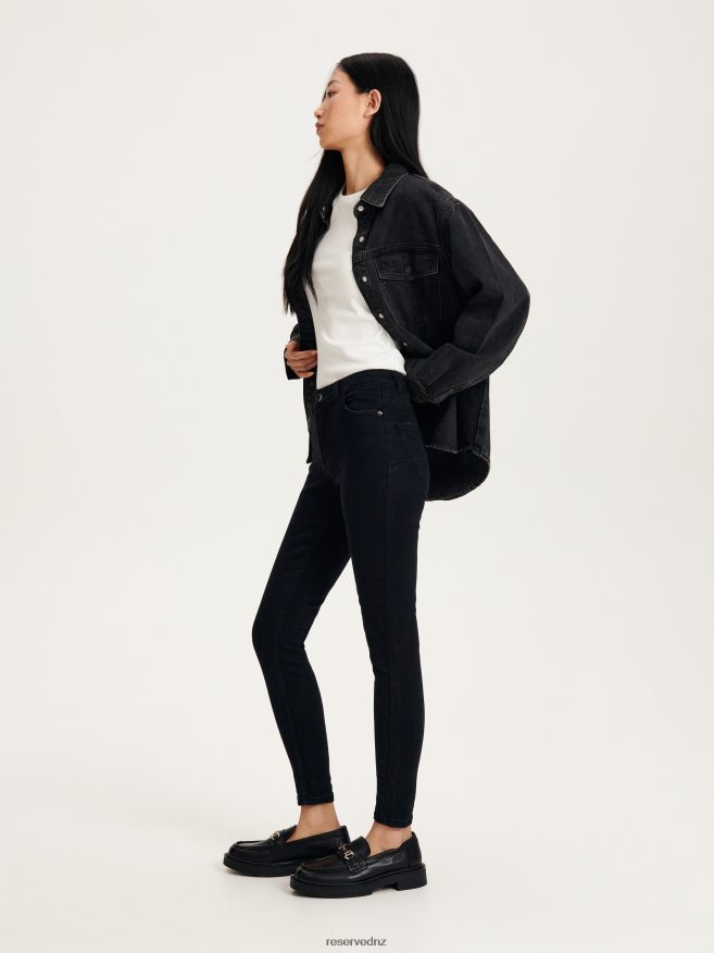 Reserved Women Push Up Jeans P6H08T543 Apparel Black
