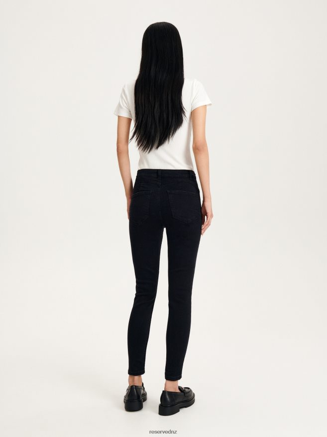 Reserved Women Push Up Jeans P6H08T543 Apparel Black