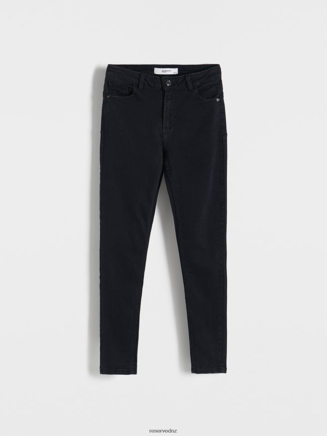 Reserved Women Push Up Jeans P6H08T543 Apparel Black