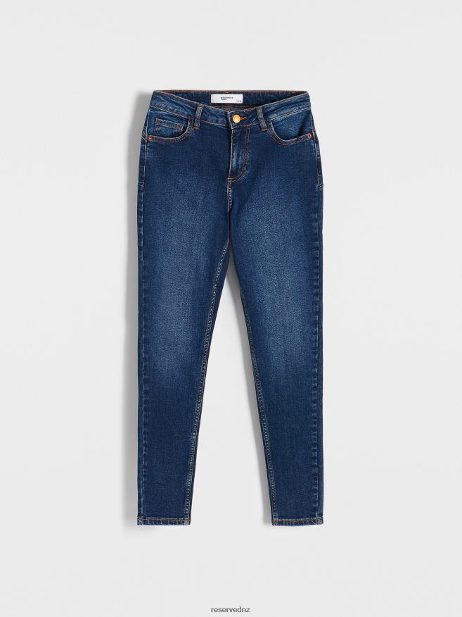 Reserved Women Push Up Jeans P6H08T738 Apparel Navy