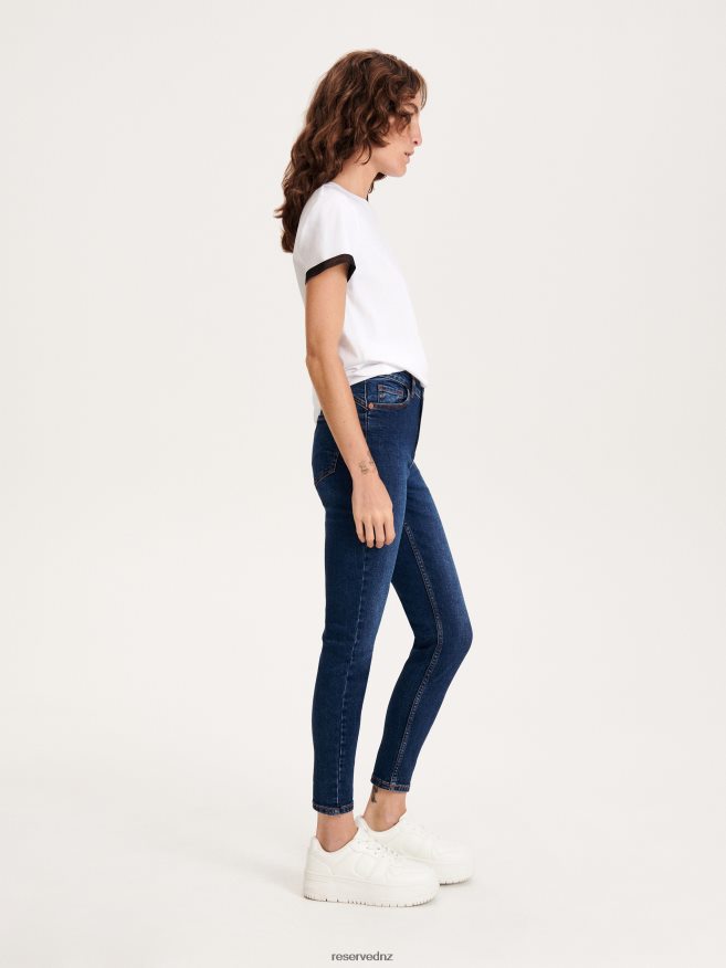 Reserved Women Push Up Jeans P6H08T738 Apparel Navy