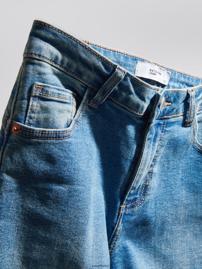 Reserved Women Push Up Jeans P6H08T740 Apparel Steel Blue