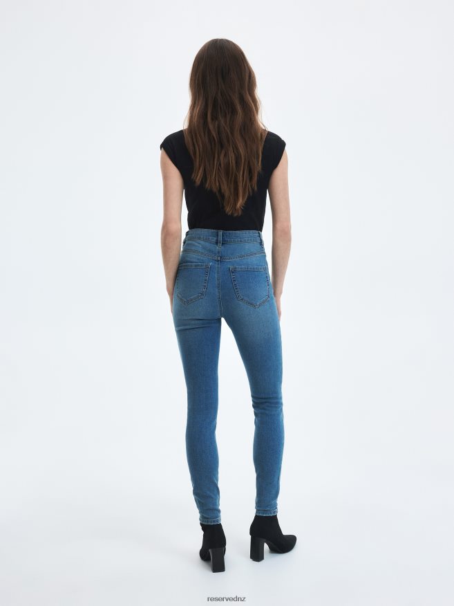 Reserved Women Slim Fit Jeans P6H08T795 Apparel Indigo Jeans