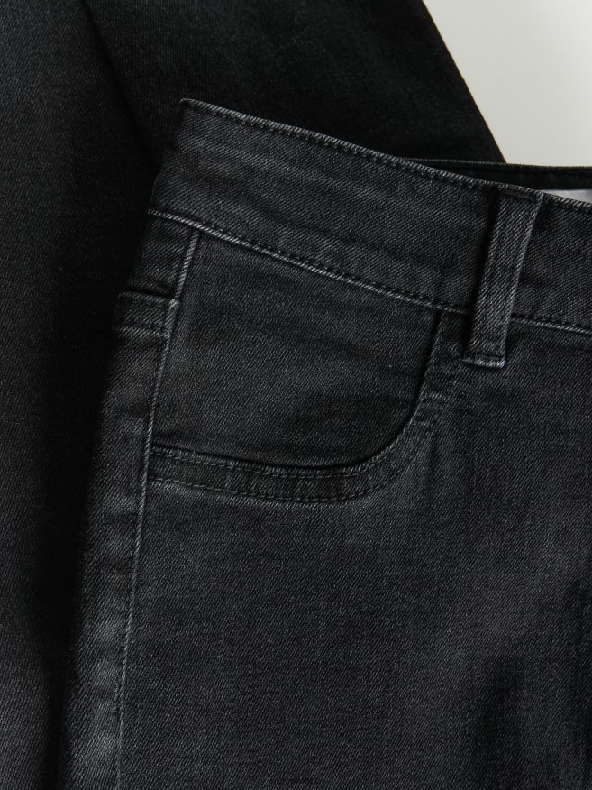 Reserved Women Slim Fit Jeans P6H08T796 Apparel Black