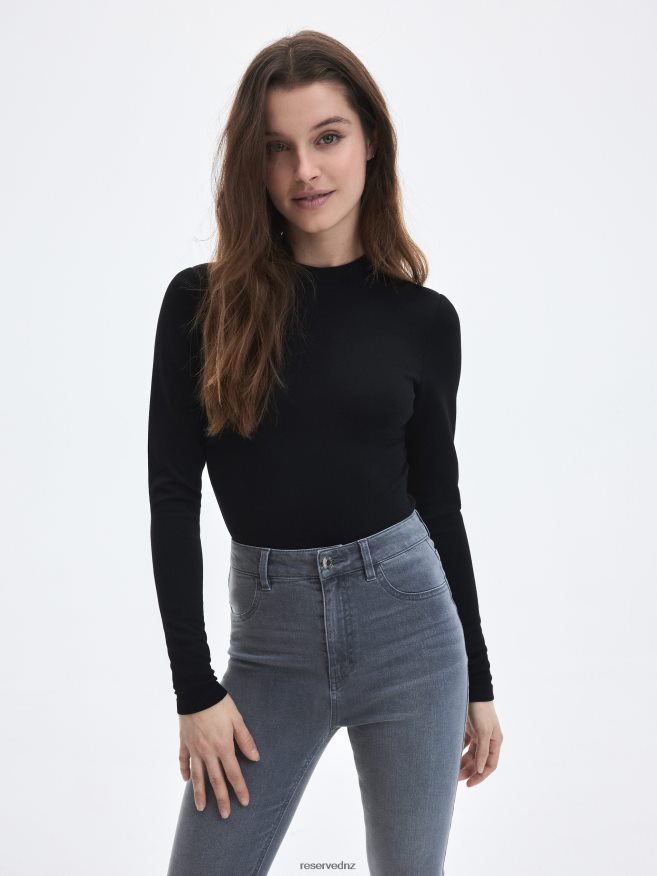 Reserved Women Slim Fit Jeans P6H08T798 Apparel Grey