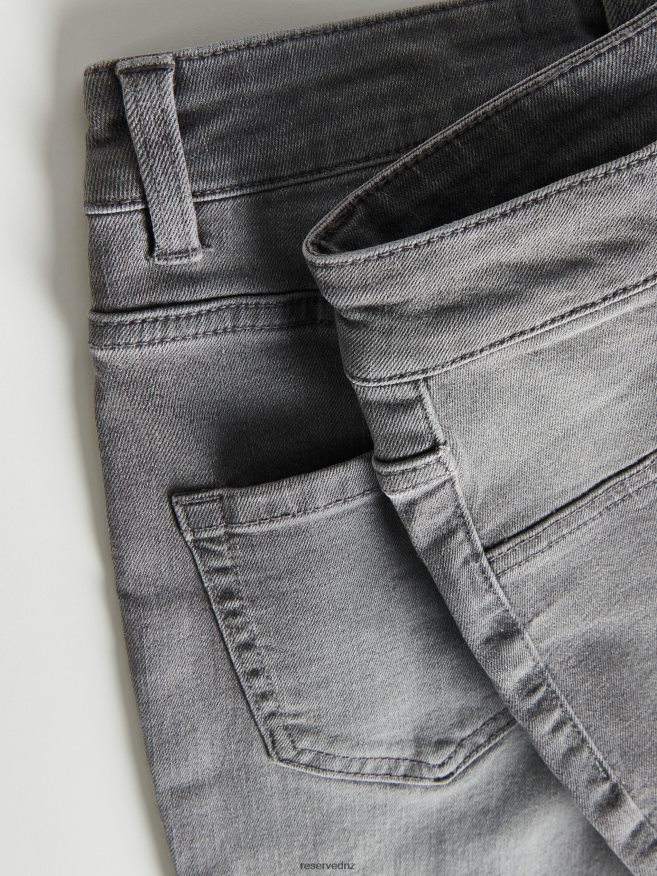 Reserved Women Slim Fit Jeans P6H08T798 Apparel Grey