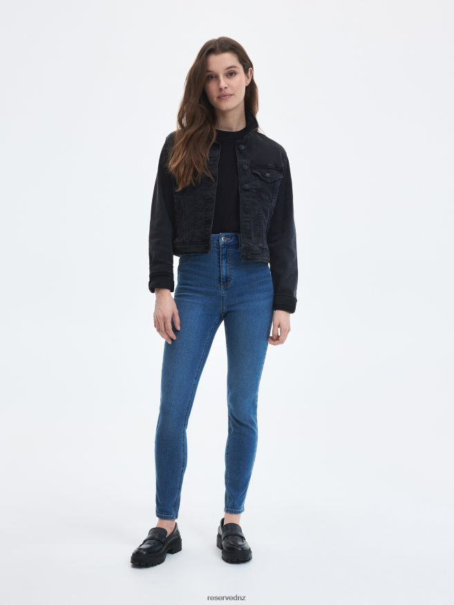 Reserved Women Slim Fit Jeans P6H08T800 Apparel Blue