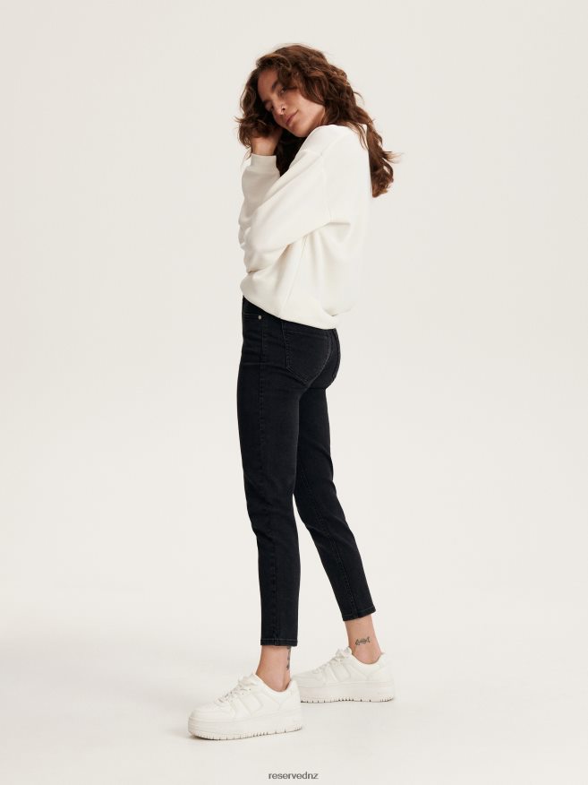 Reserved Women Slim Jeans P6H08T103 Apparel Black