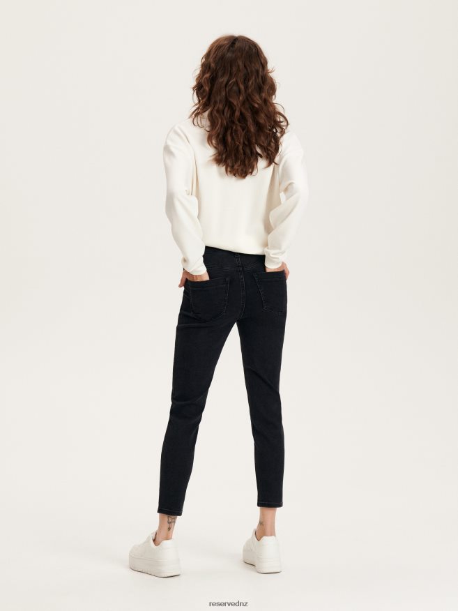 Reserved Women Slim Jeans P6H08T103 Apparel Black