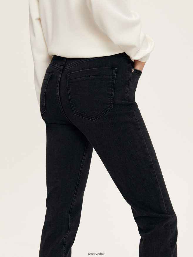 Reserved Women Slim Jeans P6H08T103 Apparel Black