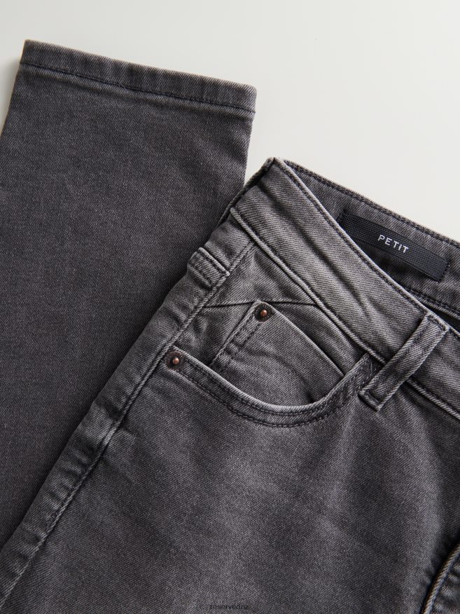 Reserved Women Slim Jeans P6H08T551 Apparel Grey