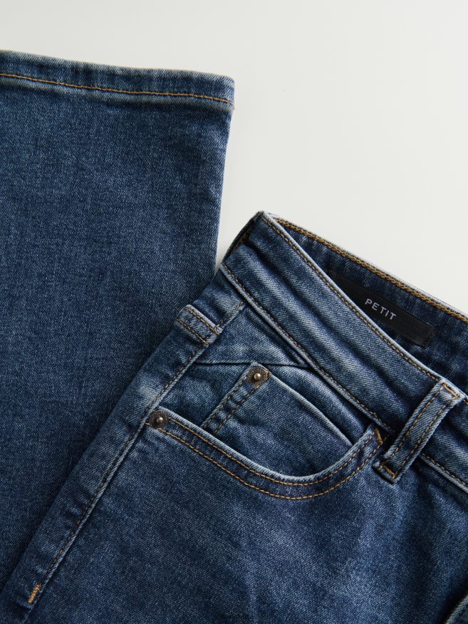 Reserved Women Slim Jeans P6H08T552 Apparel Navy