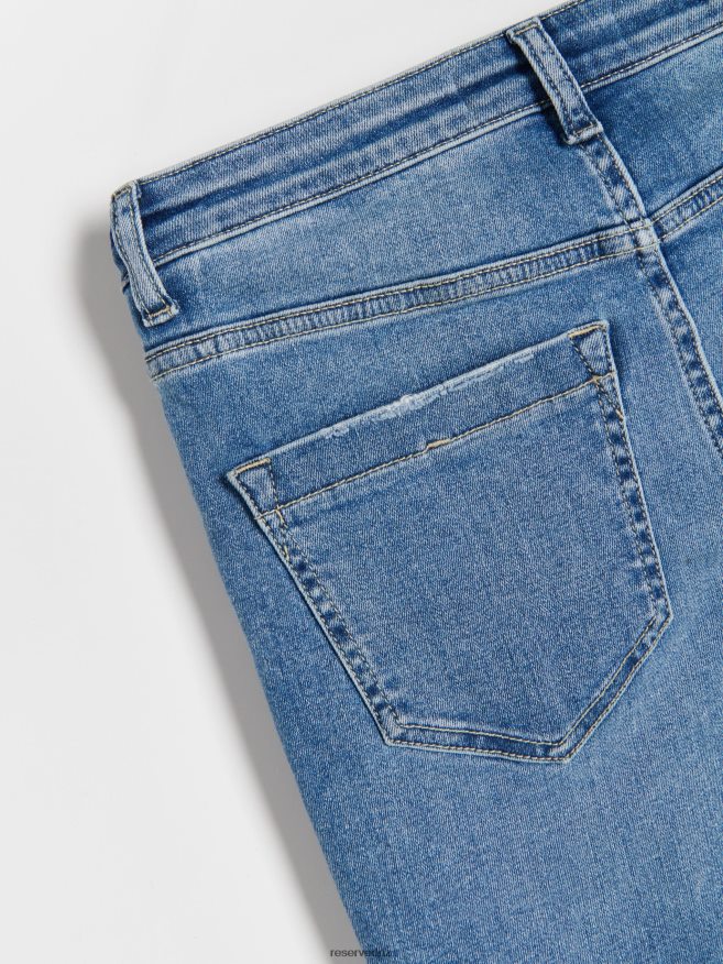 Reserved Women Slim Jeans P6H08T741 Apparel Blue