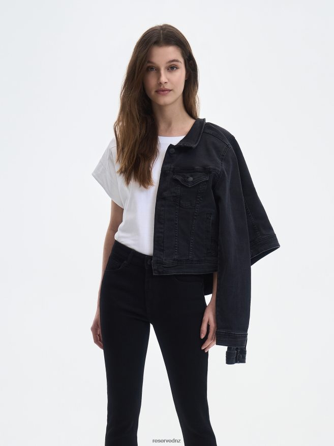Reserved Women Slim Jeans P6H08T778 Apparel Black