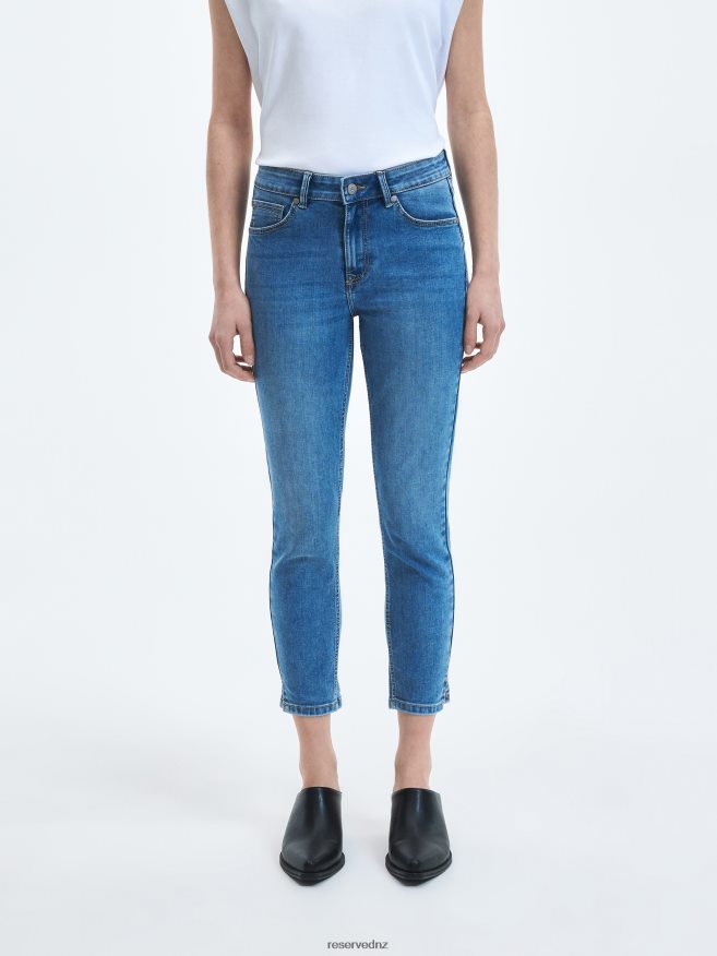 Reserved Women Slim Jeans P6H08T781 Apparel Blue