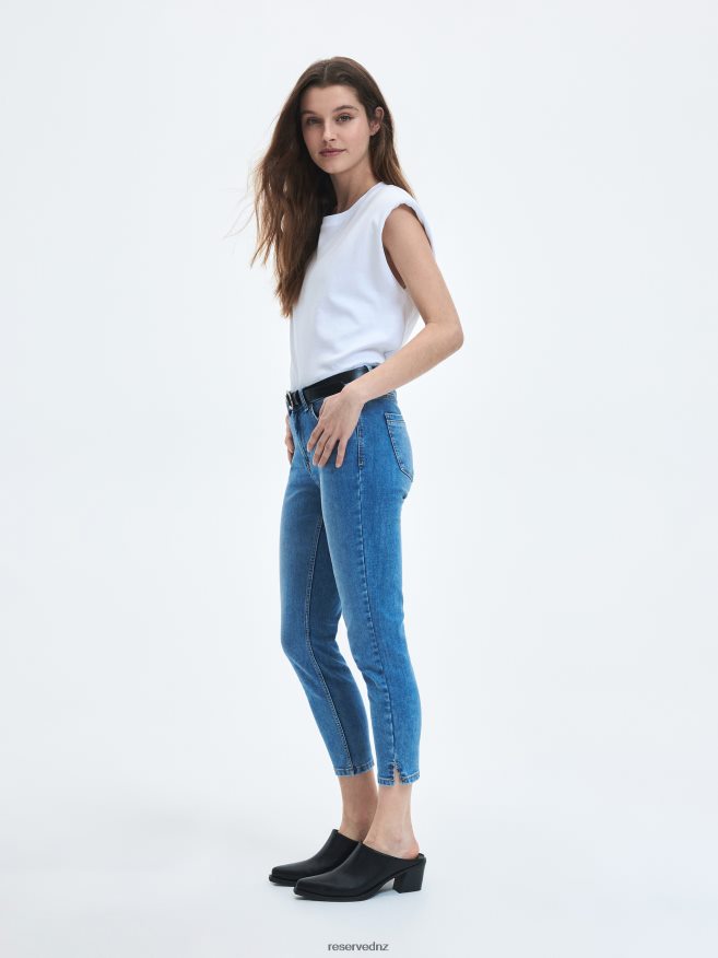Reserved Women Slim Jeans P6H08T781 Apparel Blue