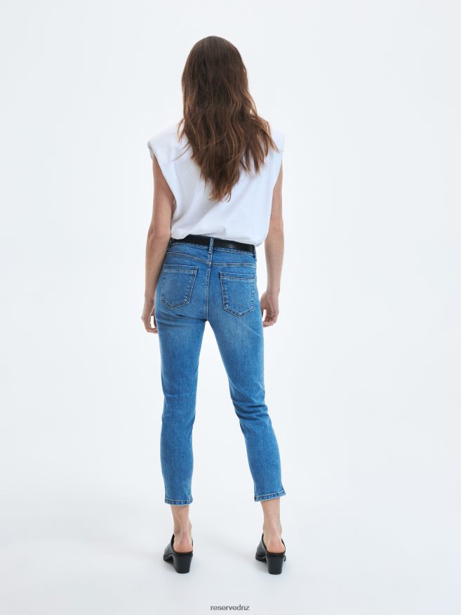 Reserved Women Slim Jeans P6H08T781 Apparel Blue
