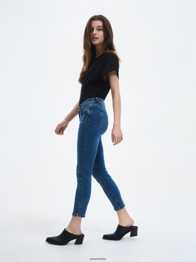 Reserved Women Slim Jeans P6H08T782 Apparel Blue