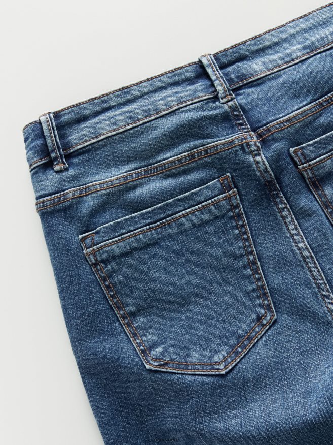 Reserved Women Slim Jeans P6H08T782 Apparel Blue