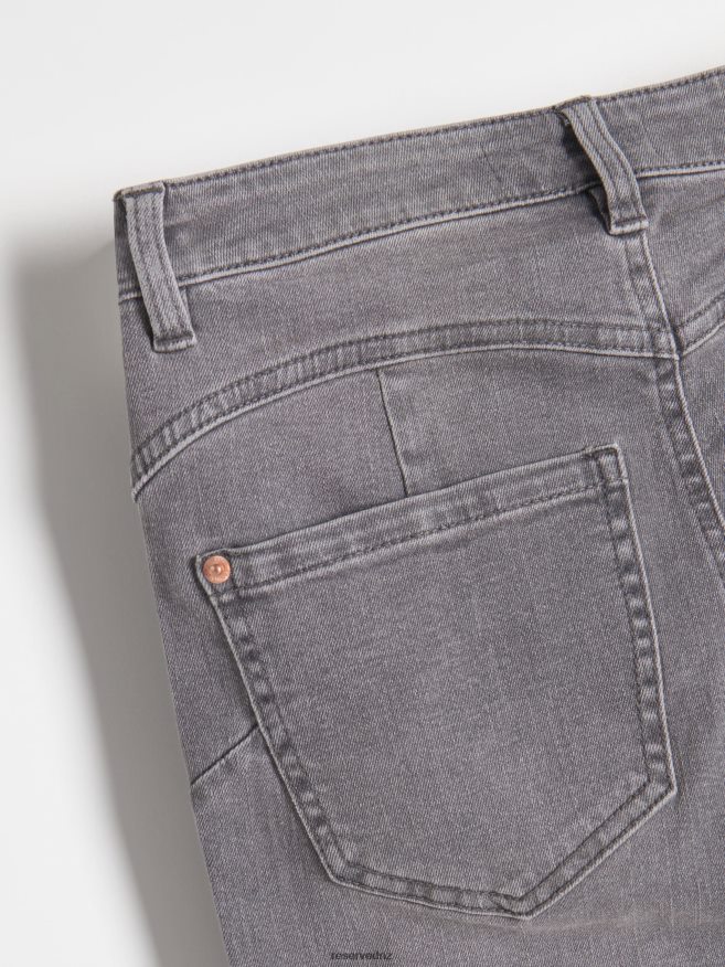 Reserved Women Slim Push Up Jeans P6H08T771 Apparel Grey