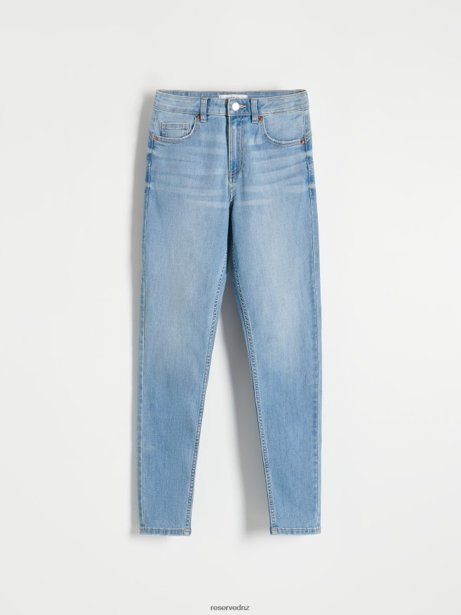 Reserved Women Slim Push Up Jeans P6H08T773 Apparel Blue