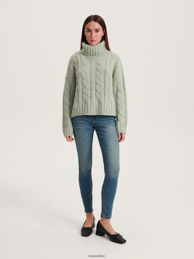 Reserved Women Slim Push Up Jeans P6H08T773 Apparel Blue