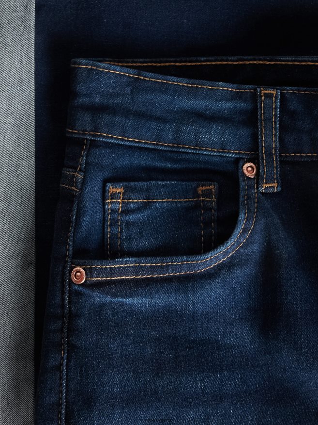 Reserved Women Denim Shorts P6H08T606 Apparel Navy