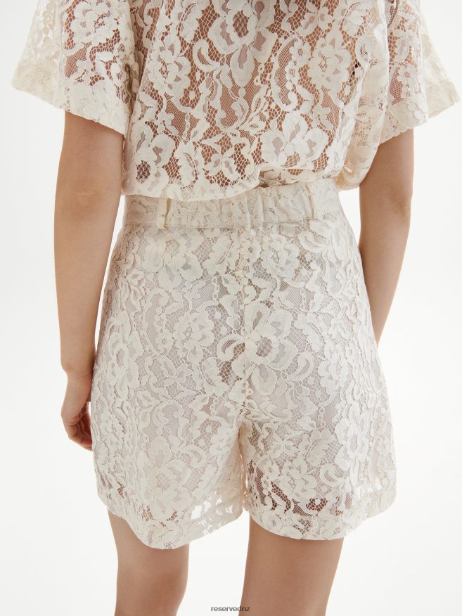 Reserved Women Lace Shorts P6H08T588 Apparel Nude
