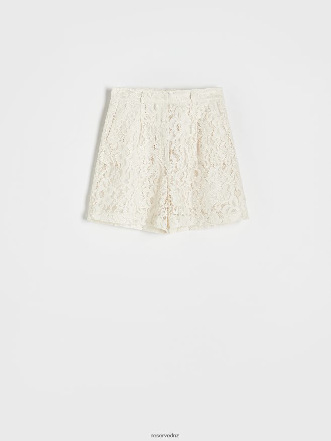 Reserved Women Lace Shorts P6H08T588 Apparel Nude