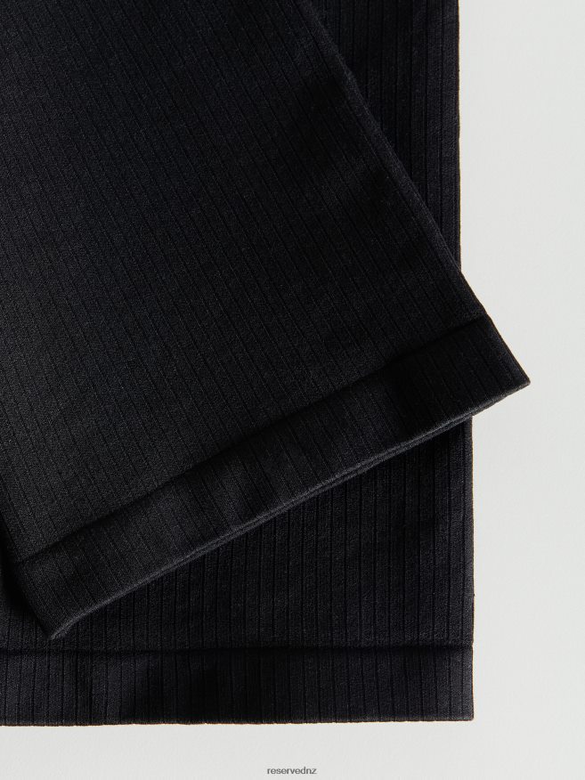 Reserved Women Seamless Biker Shorts P6H08T586 Apparel Black