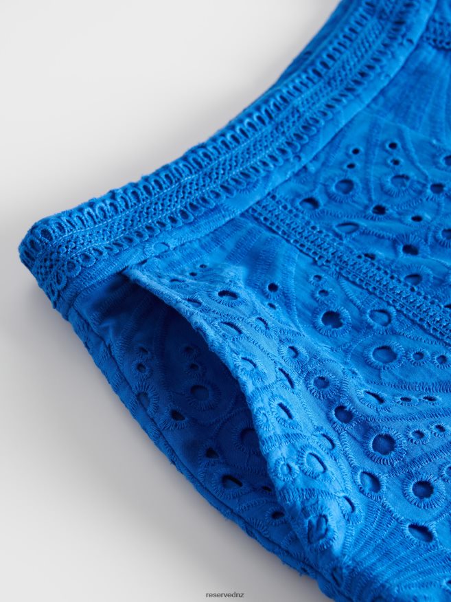 Reserved Women Shorts P6H08T590 Apparel Blue