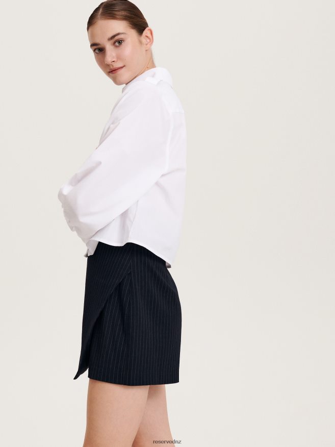 Reserved Women Skort P6H08T564 Apparel Navy